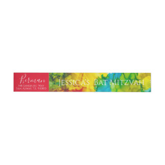 Bande Pour Adresse Barre BM ou couleur Bat mitzvah