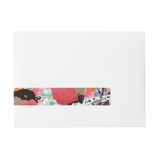 Bande Pour Adresse Bullfinch Birds (Devant)