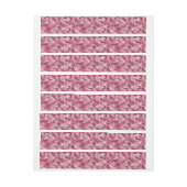 Bande Pour Adresse Camouflage rose (Feuille)