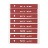 Bande Pour Adresse Chef femme (Feuille)