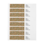 Bande Pour Adresse Chintz Fleur Classique Joli Design Floral Doux (Feuille)