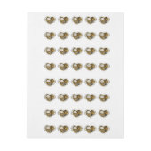 Bande Pour Adresse Coeur vapeur avec un manomètre (Feuille)