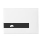 Bande Pour Adresse Conception de crâne de pirate (Devant)