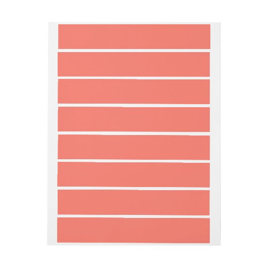 Bande Pour Adresse Couleur complémentaire exclusive Bittersweet (Feuille)