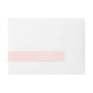 Bande Pour Adresse Couleur du Cool Rose foncé