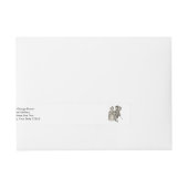 Bande Pour Adresse Couples romantiques de Marie Antoinette Louis XVI (Devant)