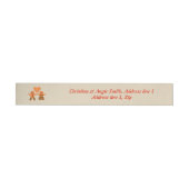 Bande Pour Adresse Cume Noël Gingerbread Couple Custom (Individual)