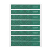 Bande Pour Adresse De Retour Adresse des impressions botaniques (Feuille)