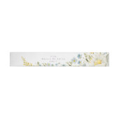 Bande Pour Adresse De Retour Adresse Mariage du Boho Fleur Fleur Fleur Fleur Mo (Individuel)