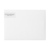 Bande Pour Adresse De Retour Amour tropical/adresse de retour d'enveloppe (Devant)