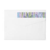 Bande Pour Adresse De Retour Bambou (Dos)