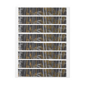 Bande Pour Adresse De Retour Bambou 4 (Feuille)