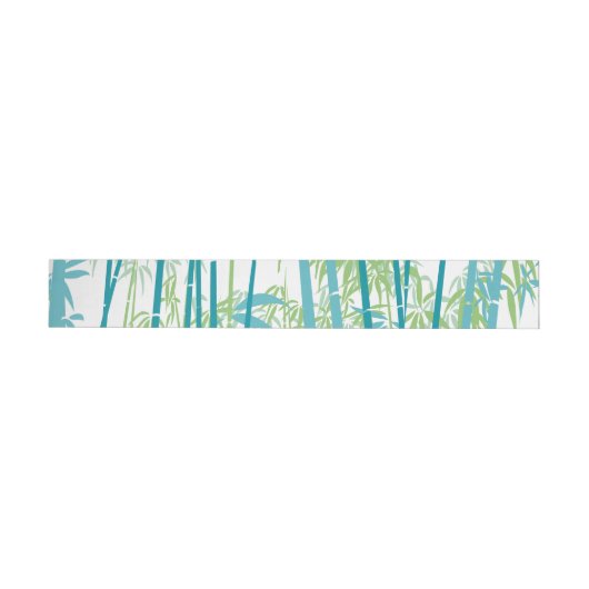 Bande Pour Adresse De Retour Bambou 6 (Individuel)