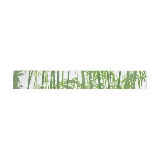 Bande Pour Adresse De Retour Bambou 7 (Individuel)