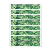 Bande Pour Adresse De Retour Banane Feuille 2 (Feuille)