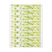 Bande Pour Adresse De Retour Banane Feuille 4 (Feuille)