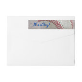 Bande Pour Adresse De Retour Baseball (Dos)
