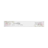 Bande Pour Adresse De Retour Belle rose peinte Roses BarefootBride™ (Individuel)