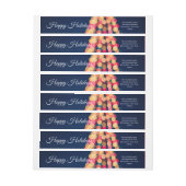 Bande Pour Adresse De Retour Bokeh Tree Lights, Noël (Feuille)