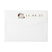 Bande Pour Adresse De Retour Bouquet | de Bourgogne (Dos)