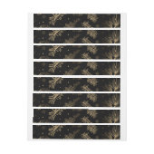 Bande Pour Adresse De Retour Branches et pin 2 (Feuille)