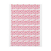 Bande Pour Adresse De Retour Cerise 3 (Feuille)
