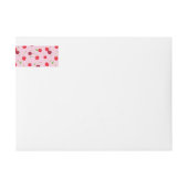 Bande Pour Adresse De Retour Cerise 3 (Devant)
