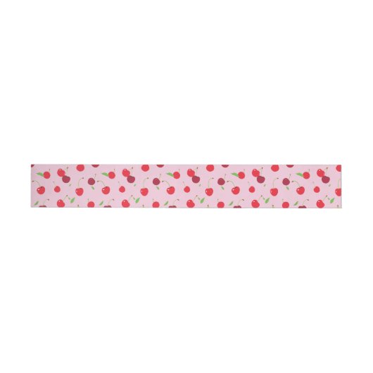 Bande Pour Adresse De Retour Cerise 3 (Individuel)