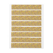 Bande Pour Adresse De Retour citrons d'aquarelle 32 (Feuille)