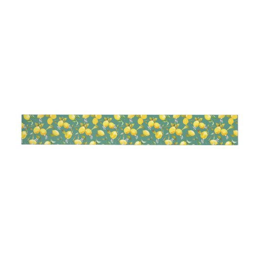 Bande Pour Adresse De Retour citrons d'aquarelle 6 (Individuel)