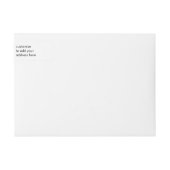 Bande Pour Adresse De Retour Claude Monet's Water Lilies (Devant)