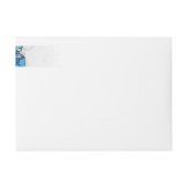Bande Pour Adresse De Retour Composition des White and Blue Butterflies (Devant)