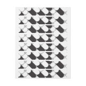 Bande Pour Adresse De Retour Construction Abstraite (tuiles) (Feuille)