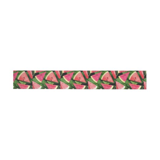 Bande Pour Adresse De Retour Création de Motif de pastèque 5 (Individuel)