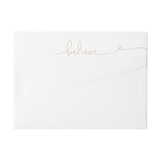 Bande Pour Adresse De Retour Croyez les vacances (Dos)