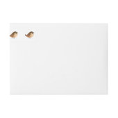 Bande Pour Adresse De Retour Dessin d'Oiseau de Bruant (Devant)