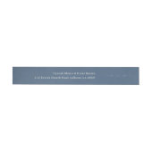 Bande Pour Adresse De Retour Écriture manuscrite Nous faisons des invitations d (Individuel)