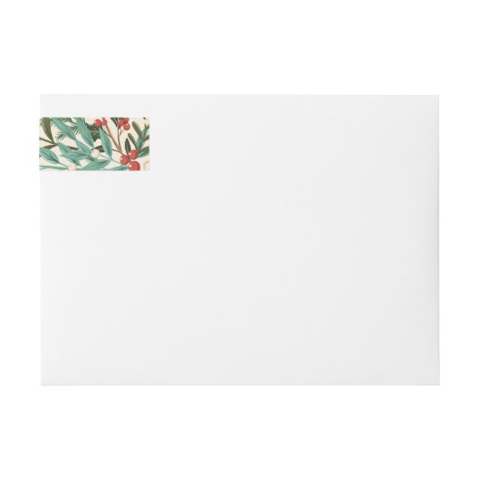 Bande Pour Adresse De Retour Élégance classique enchanteresse Noël (Devant)