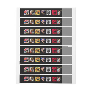 Bande Pour Adresse De Retour Faites facilement votre propre affichage de photo