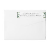 Bande Pour Adresse De Retour Feuillage d'eucalyptus (Dos)