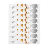 Bande Pour Adresse De Retour Feuilles d'automne 2 (Feuille)