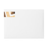 Bande Pour Adresse De Retour Figures géométriques 2 (Devant)