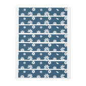 Bande Pour Adresse De Retour Fleurs et pétales 4 (Feuille)