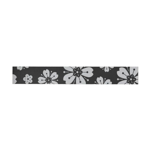 Bande Pour Adresse De Retour Fleurs Motif 6 (Individuel)