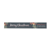 Bande Pour Adresse De Retour Foliage d'hiver (Individuel)