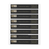 Bande Pour Adresse De Retour From our new Address Ornaments (Feuille)