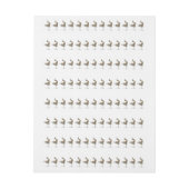 Bande Pour Adresse De Retour Funny Sporty Giraffe (Feuille)