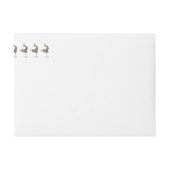 Bande Pour Adresse De Retour Funny Sporty Giraffe (Devant)