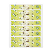 Bande Pour Adresse De Retour Galaxie de diamant 8 (Feuille)