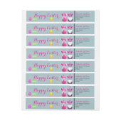 Bande Pour Adresse De Retour Gnomes de Pâques (Feuille)